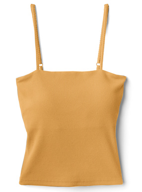 タンクトップ・キャミソール(オレンジ) | レディースファッション通販