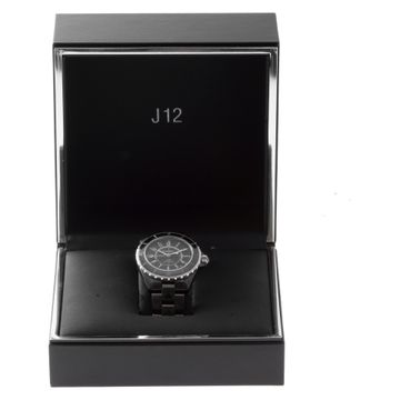 Preowned Chanel J12 h0685 ceramic 38mm auto watch | Gray & Sons