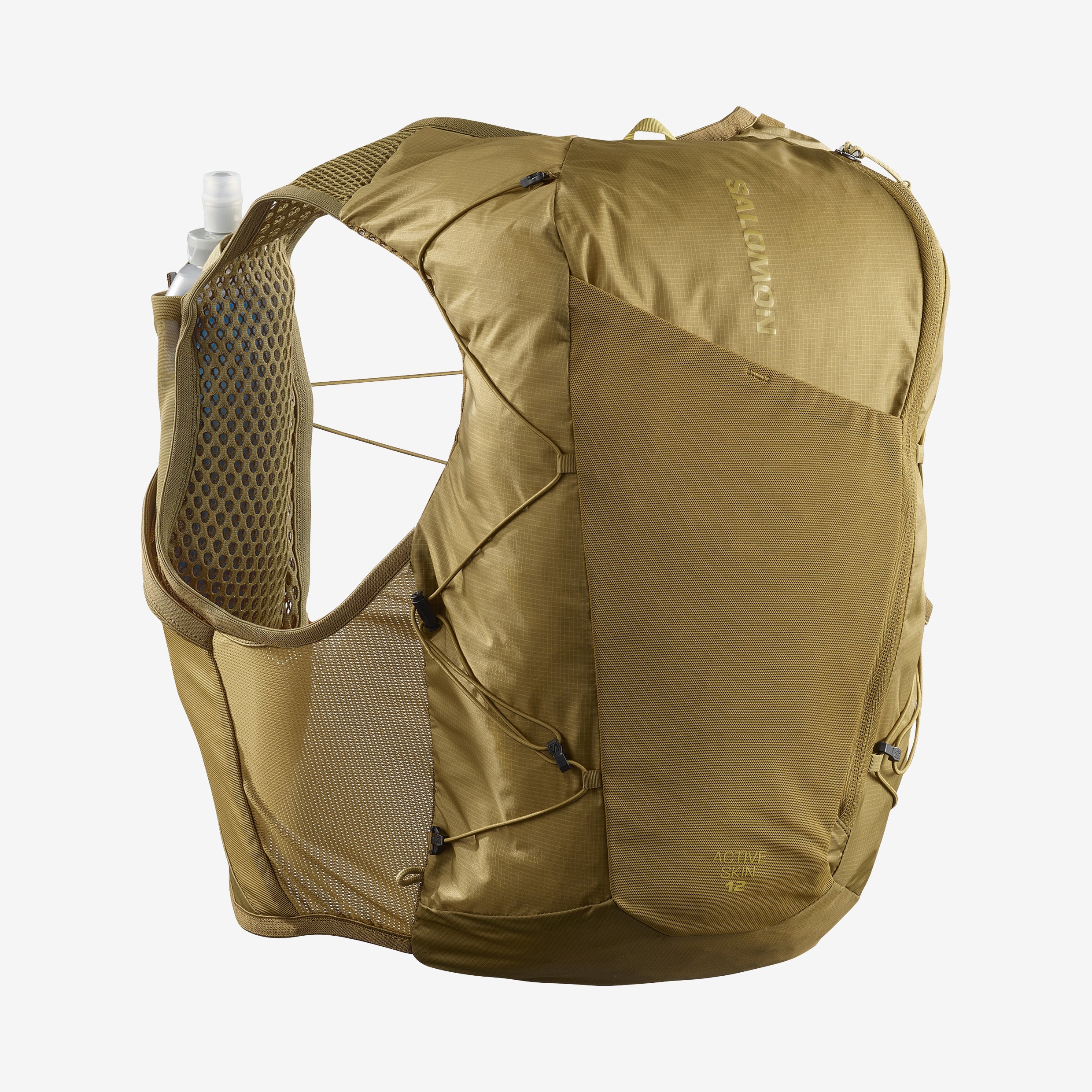 ACTIVE SKIN 12 Unisex Running Vest with flasks included | Salomon