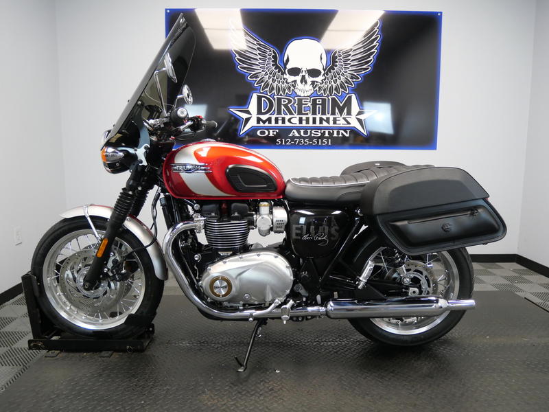 2025 Triumph Bonneville T120 Elvis Presley Edition Carnival Red