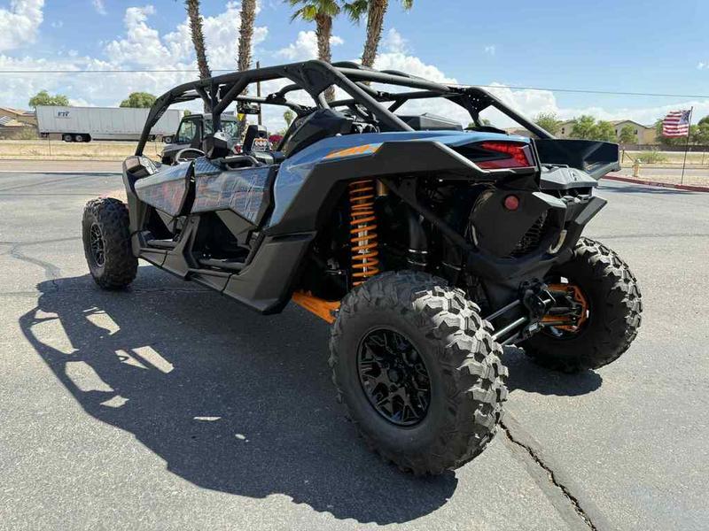 2026 Can-Am® Maverick X3 MAX DS Turbo Scandi Blue & Orange Crush