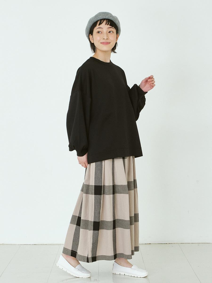 ガウチョパンツ コットンチェック | パンツフルレングス | 【公式】D*g