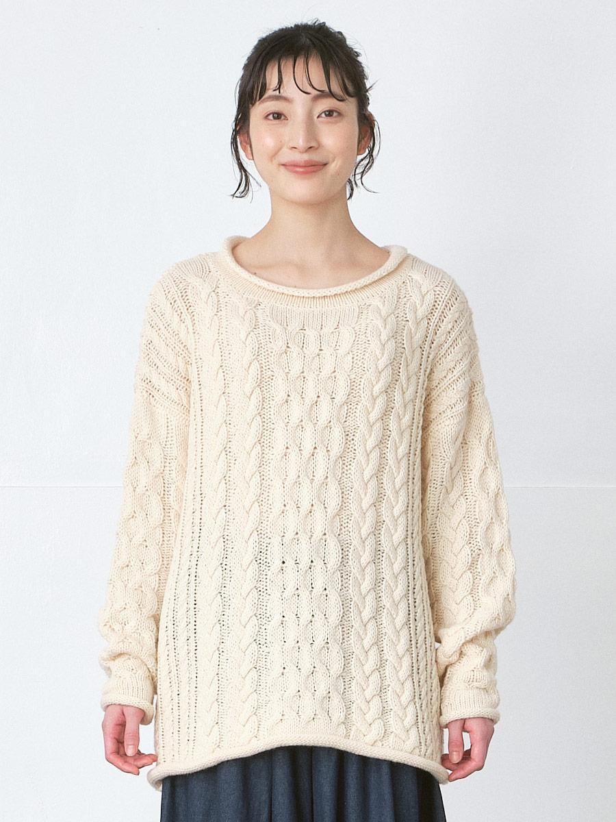 ケーブル編みニットプルオーバー | ニット | 【公式】D*g*y ONLINE