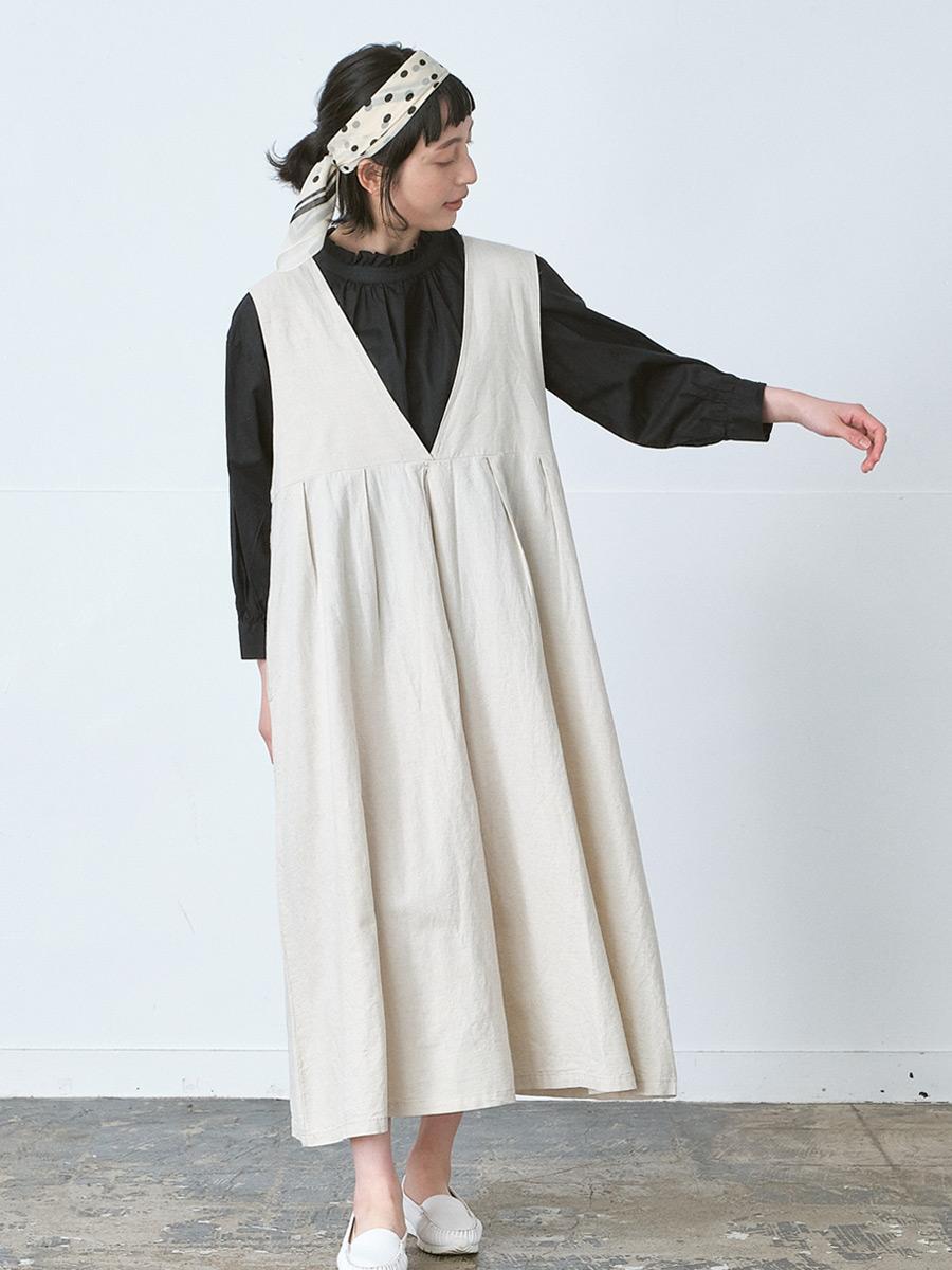 2WAY プリーツワンピース L/Cオックス | OPノースリーブ | 【公式】D*g