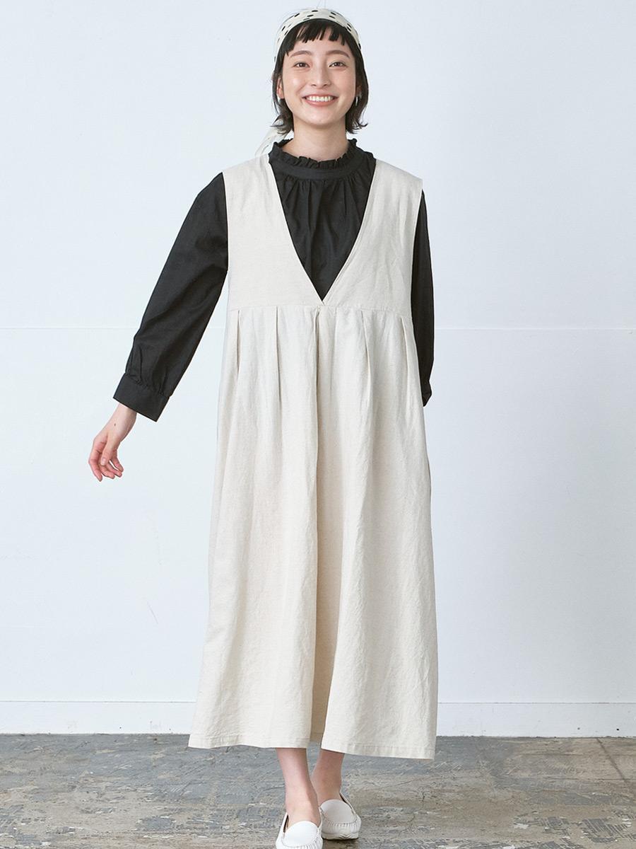 2WAY プリーツワンピース L/Cオックス | OPノースリーブ | 【公式】D*g