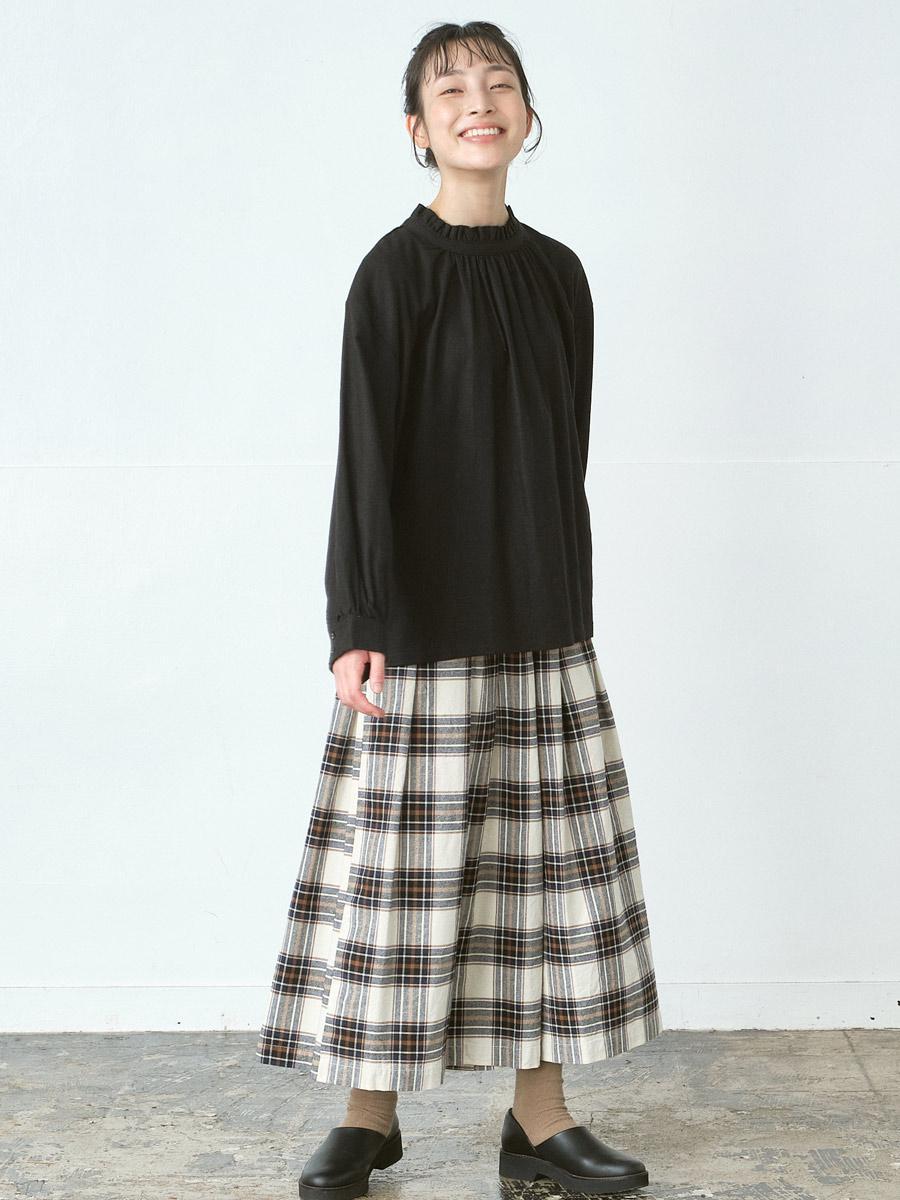 ガウチョパンツ 綿オックスチェック | パンツ9ブタケ | 【公式】D*g*y