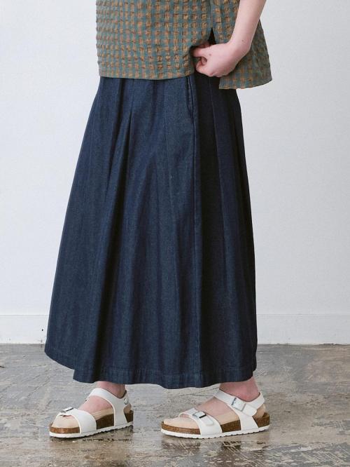 ガウチョパンツ ワンウォッシュデニム | パンツ9ブタケ | 【公式】D*g