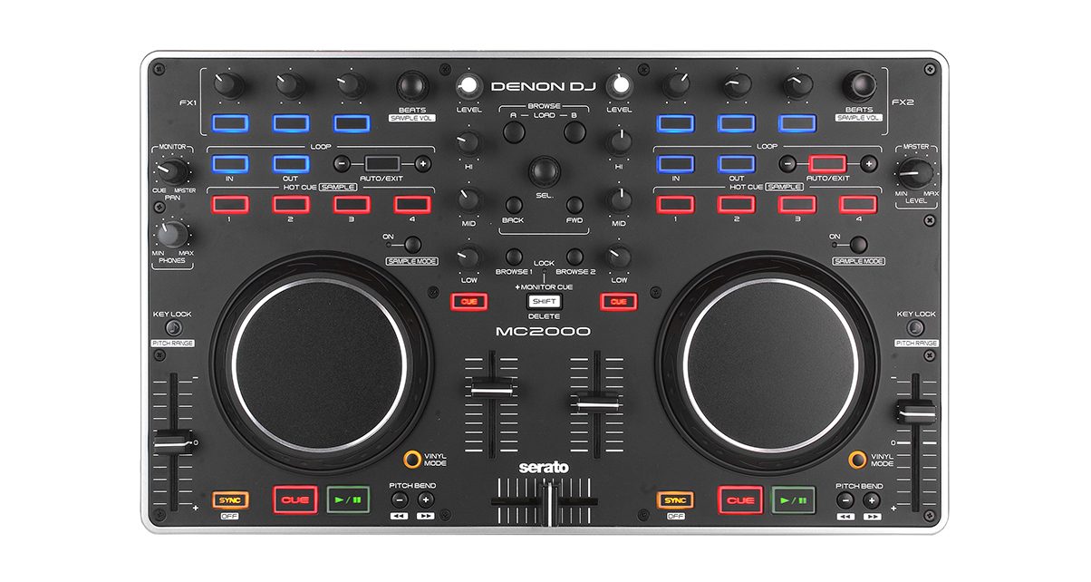 DENON MC-2000 DJコントローラー Serato対応 Review & Video: Denon