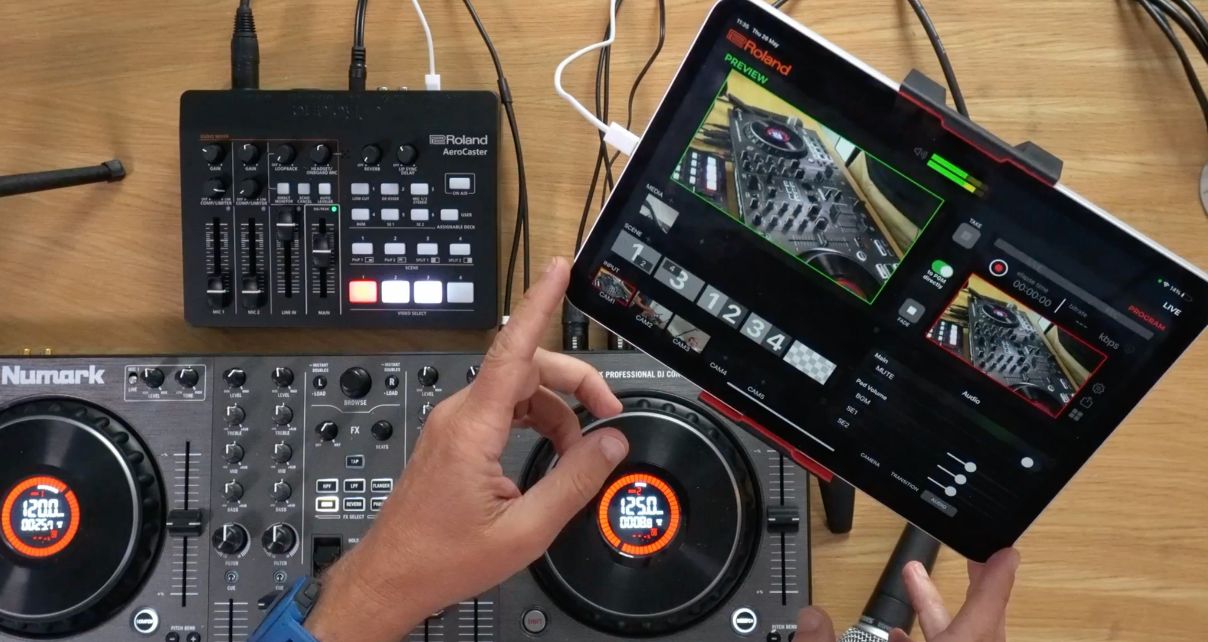 Roland VRC-01 AeroCaster Livestreaming System Review - Digital DJ Tips