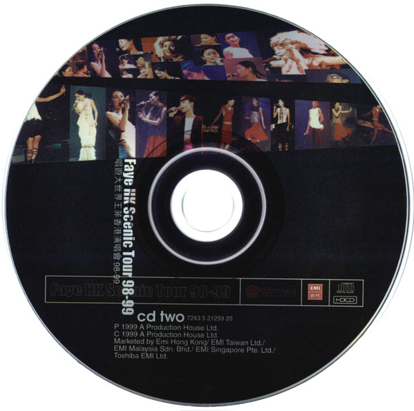 ミュージック Faye HK Scenic Tour 98-99 DVD HK DVD Faye Wong 王菲