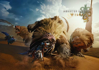MONSTER HUNTER WILDS タペストリー MONSTER HUNTER WILDS