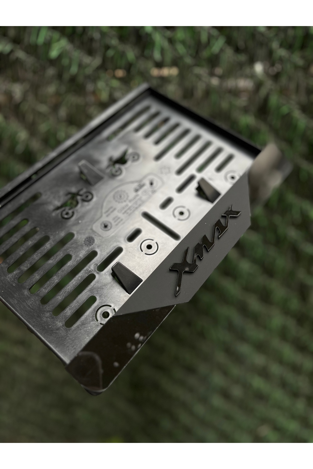 Barcode Works XMAX YAMAHA PLAKALIK MOTORSİKLET MAT MODEL SİYAH