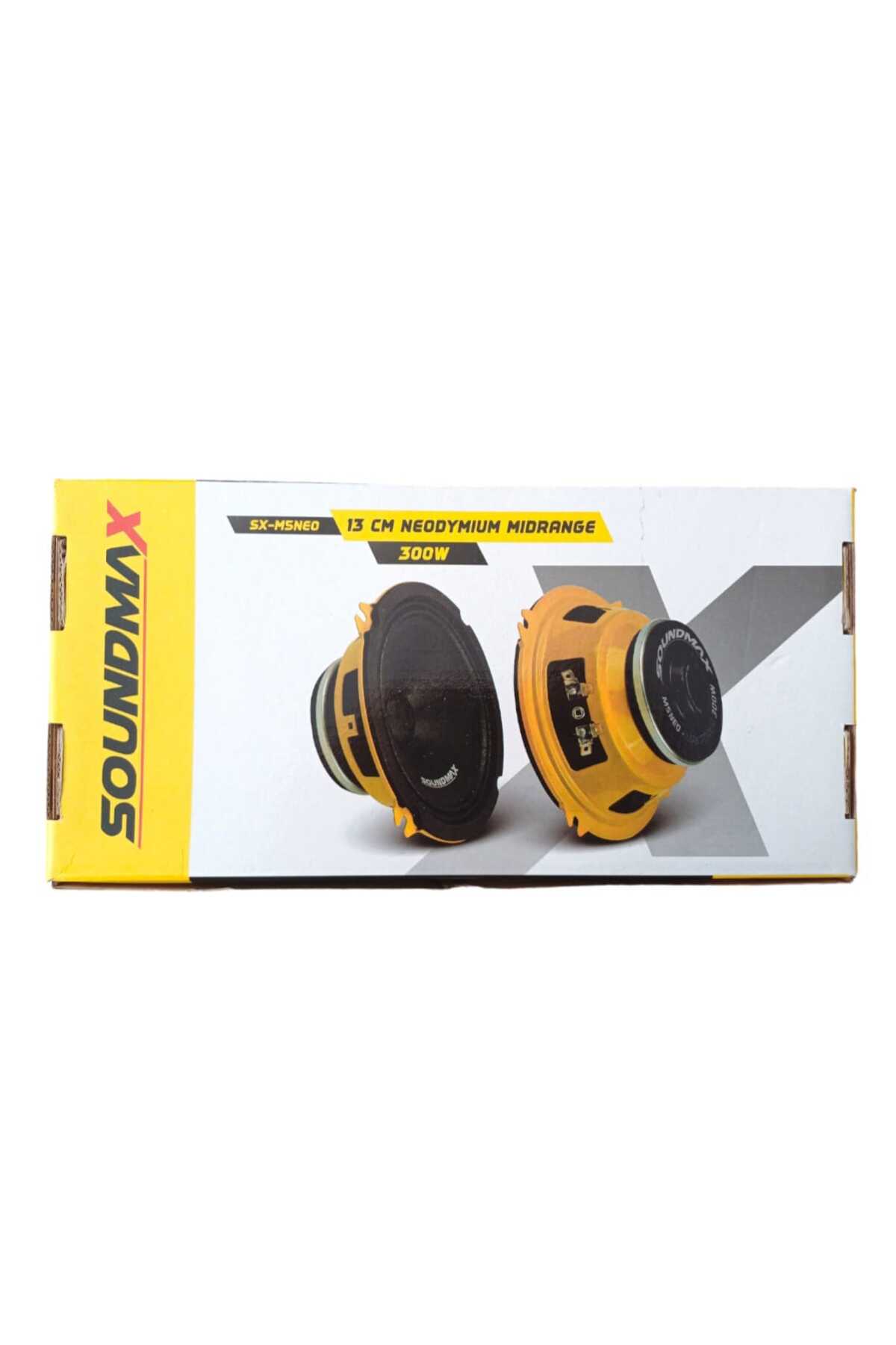 Soundmax 13 CM SPL NEODYIUM MİDRANGE SOUNDMAX ÇİFTİ 600 WAT 170