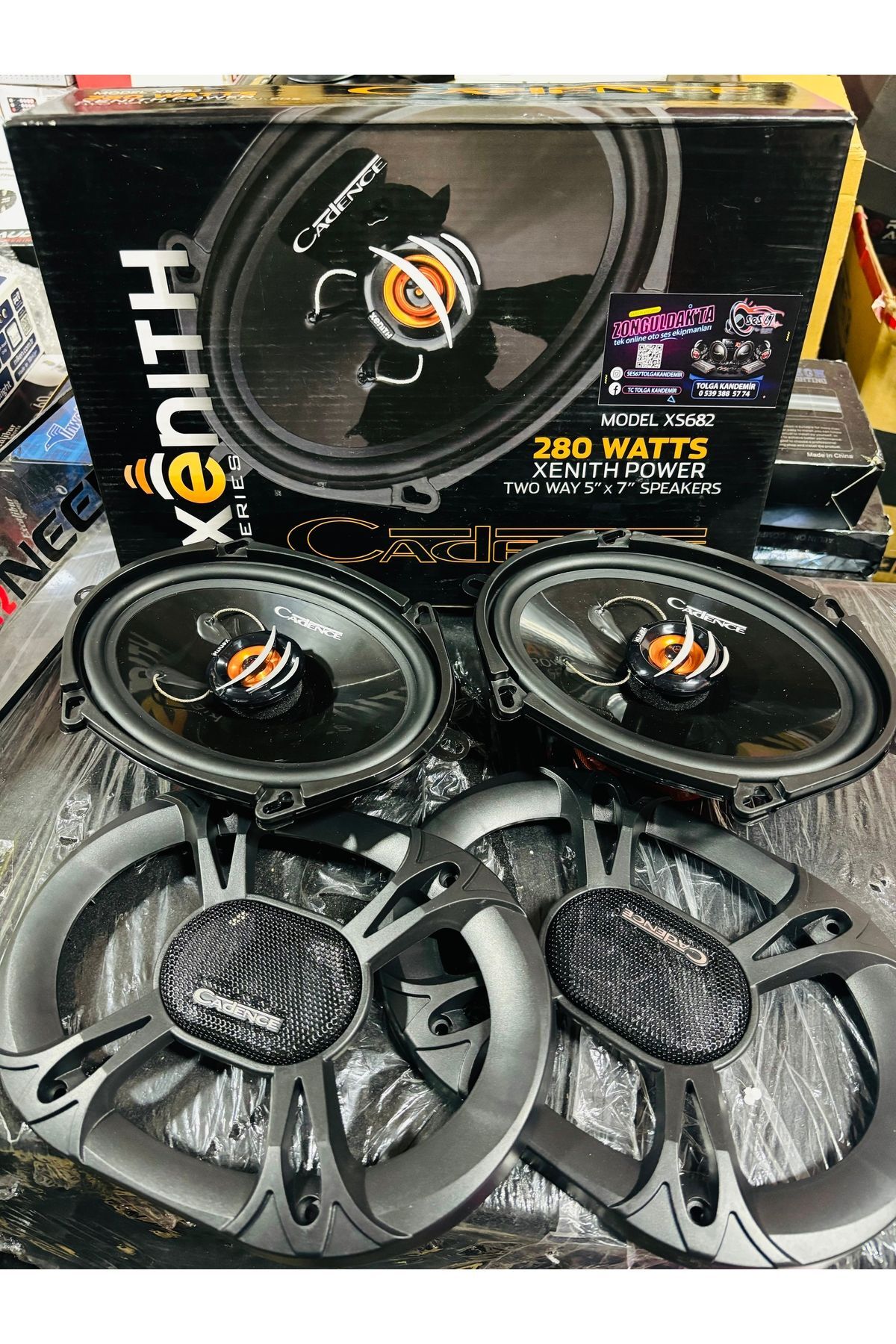 woodstar Cadence XS682 - 5x7 uyumlu 2li hoparlör seti - Fiyatı