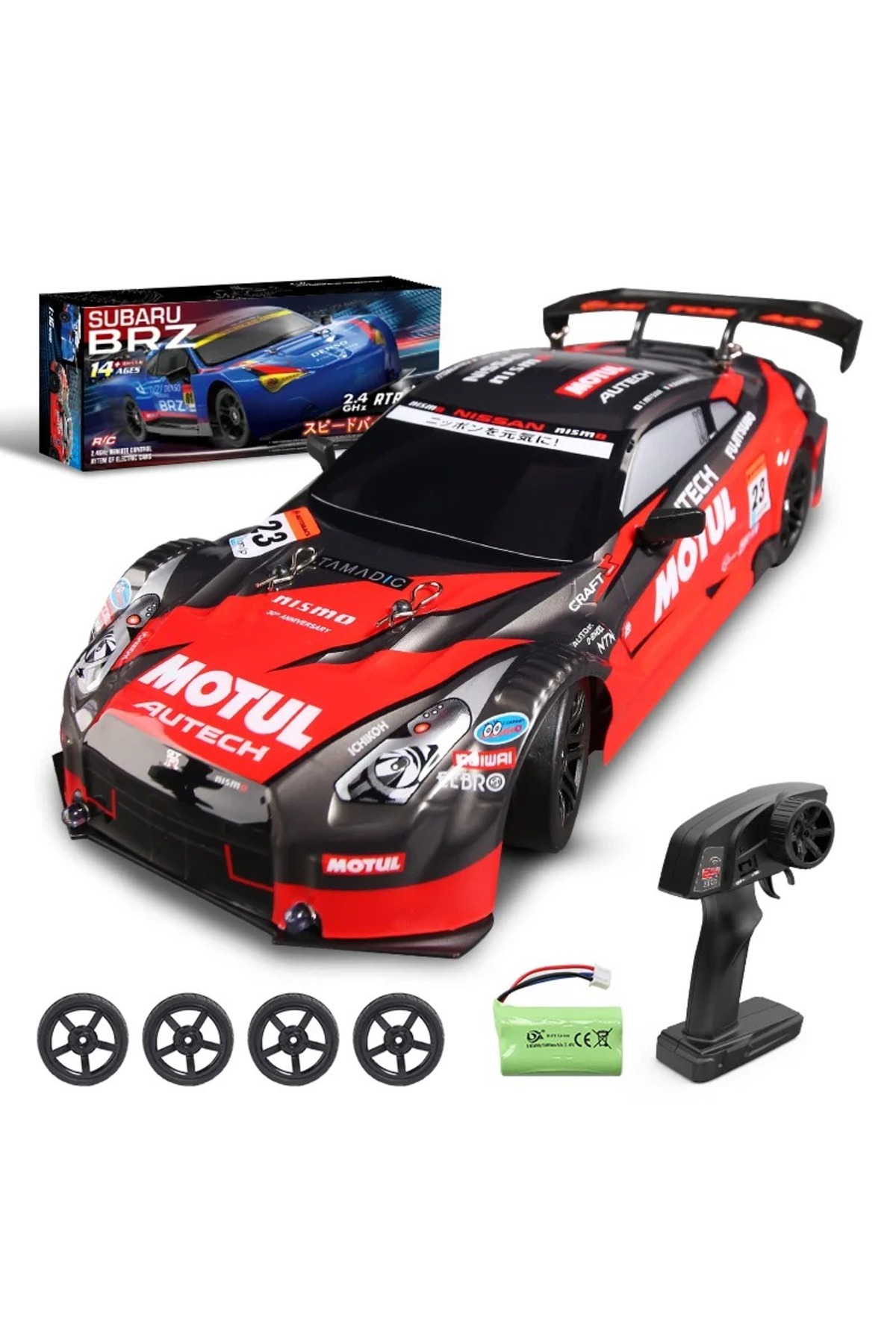 Shem Uzaktan Kumandalı GTR - RC araba 1:16 Ölçek 4x4 Drift Car