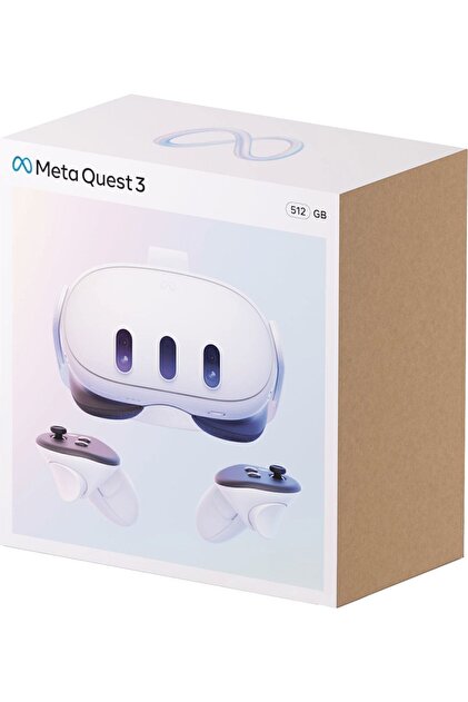 META Quest 3 512GB + VR/ MR /AR Online kullanıcı destek paketi