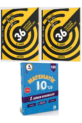 Evrensel İletişim Yayınları 8.Sınıf Hız Yayınları Matematik + Fen