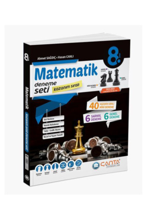 Çanta Yayınları Çanta 8. Sınıf Matematik Kazanım Sıralı Deneme