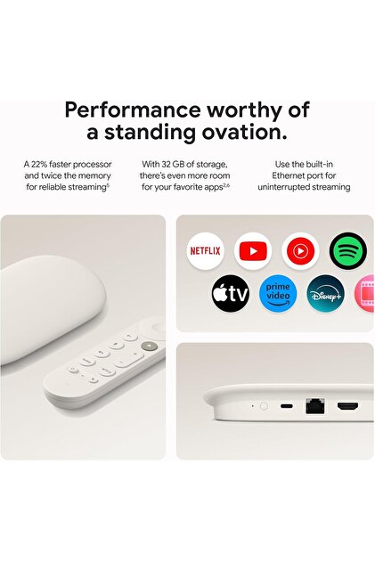 Google TV Streamer | 4K | 32 GB | Voice Remote - Fiyatı, Yorumları