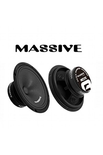Massive Ms-m62fx 16 Cm Çifti 600wat-240 Rms Oto Midrange Hoparlör