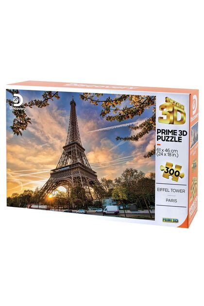 Prime 3D Discovery Eiffel Kulesi Yetişkin Puzzle 300 Parça 12093