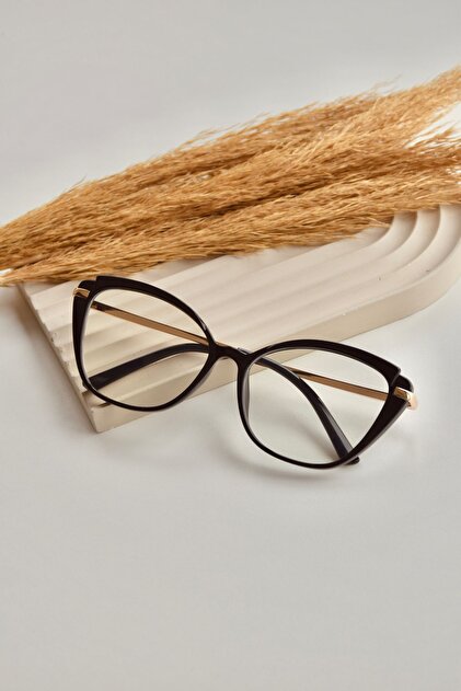 LOOKUP NEW Unisex Kadın Erkek Cat Eye Dikdörtgen Mavi Işık