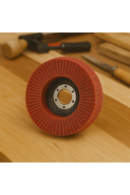 LEOX SKOÇ FLAP Kombine 115 mm Zımpara Diski – Metal, Pas ve Boya