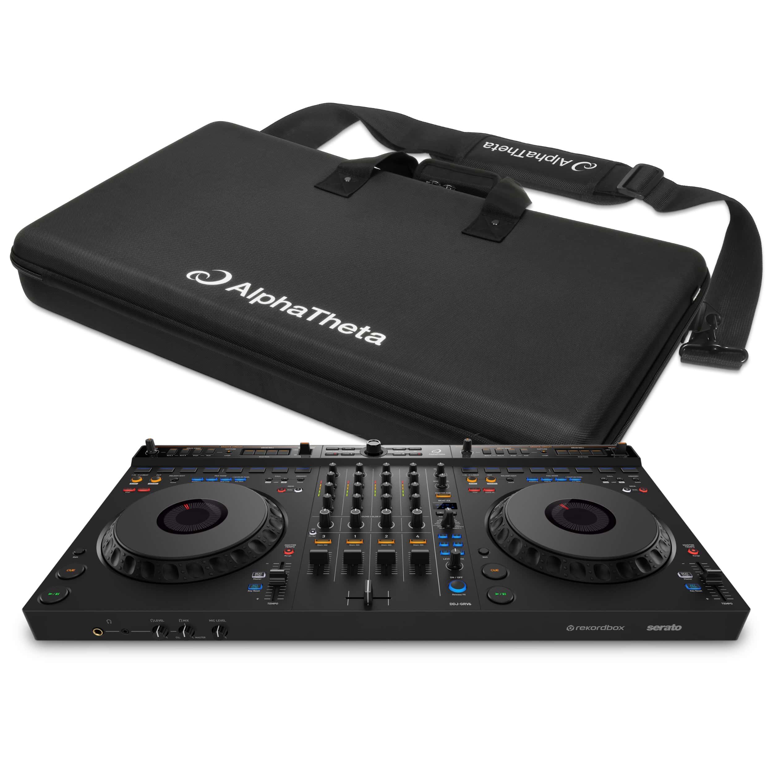 AlphaTheta DDJ-GRV6 & DJC-GRV6 Bag Bundle