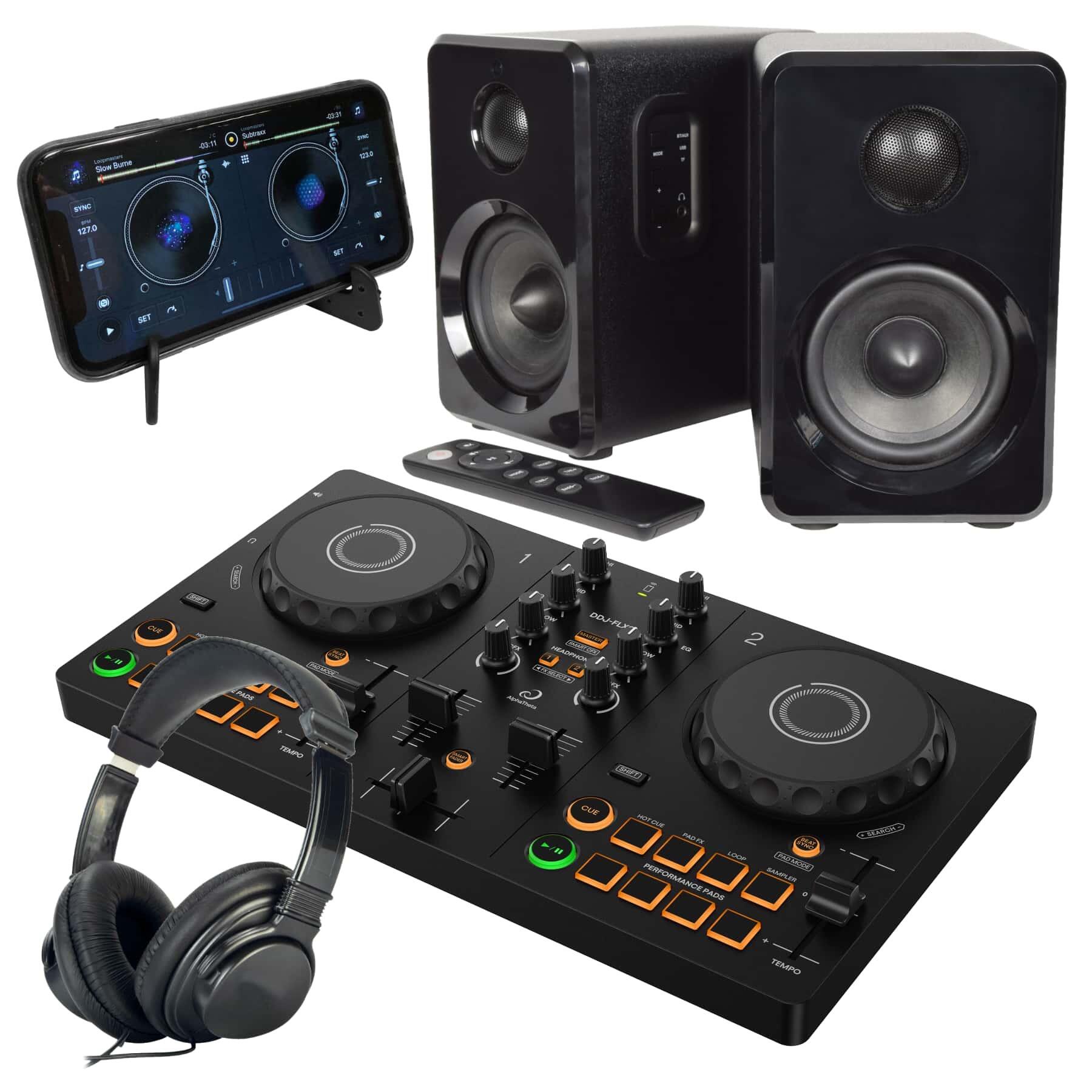 DDJ-FLX2 & Bluetooth Speaker DJ B Stock Bundle - Use your Phone or