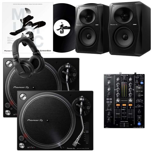Pioneer DJ PLX-500 & DJM-250MK2 Package