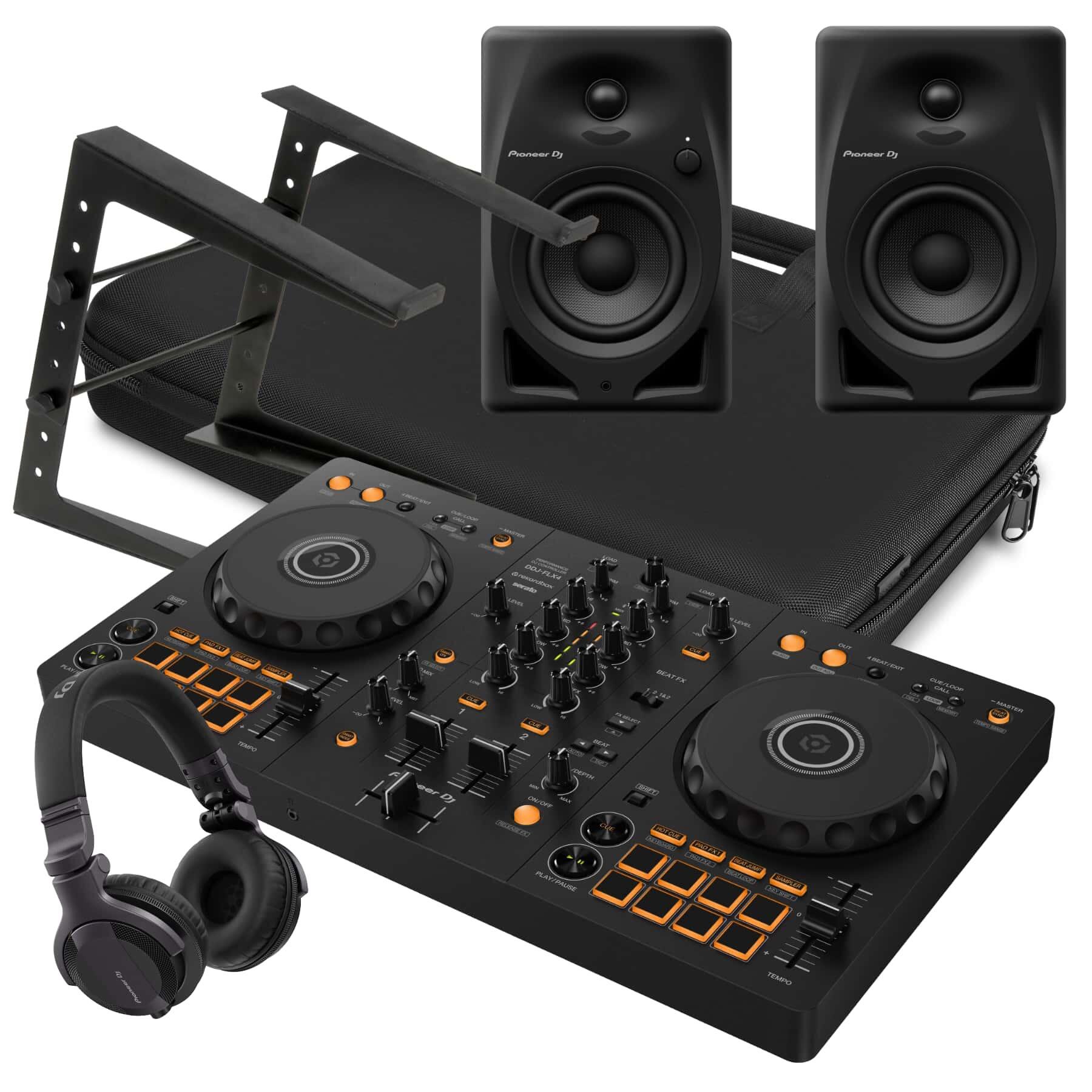 Pioneer DJ DDJ-FLX4 Complete DJ Bundle