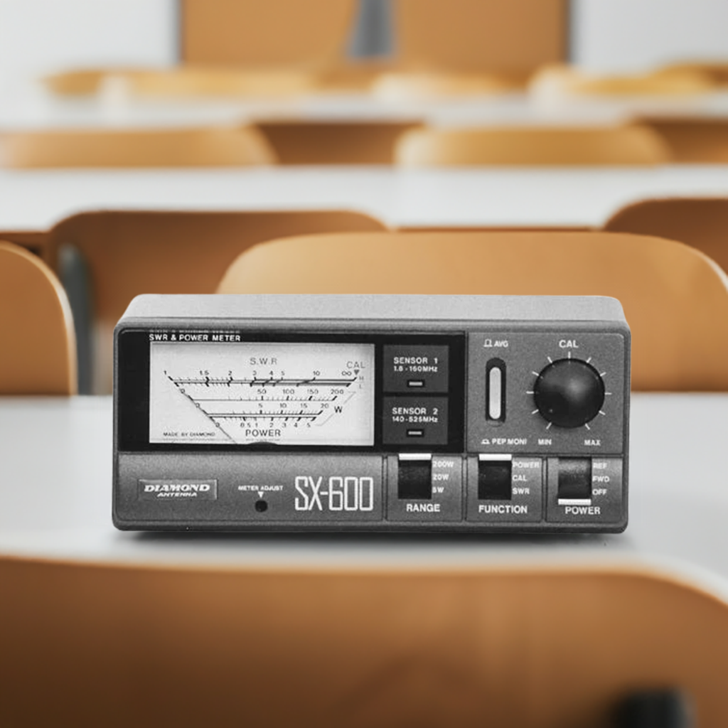 Diamond SX-600 SWR & Power Meter (1.8–160MHz / 140–525MHz, SO-239