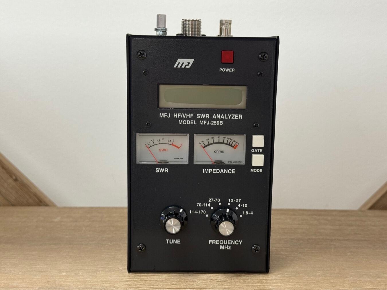 Second Hand MFJ-259B Antenna Analyzer SWR, velocity factor, coax