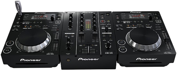 Pioneer CDJ-350 Digital Multi Player and DJM-350 2-channel Mixer
