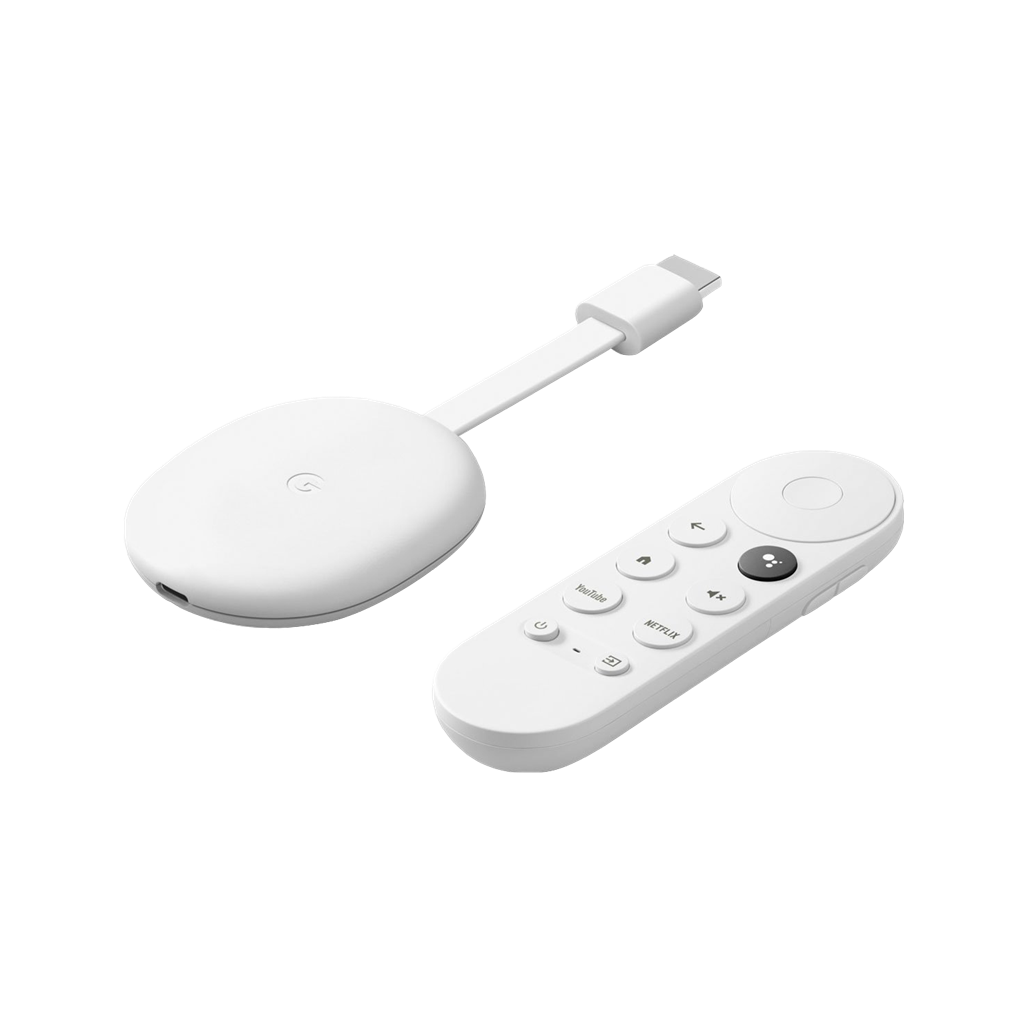 Google Chromecast with Google TV - HD Version, Snow