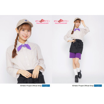 石山咲良(Juice=Juice)「＜ONe MORe JUICe＞ソロ写真」 L判 2枚 ［0620-］