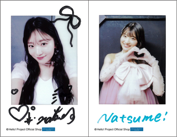 中山夏月姫「OCHA NORMA チェキセット」［0225-］ チェキサイズ 2枚