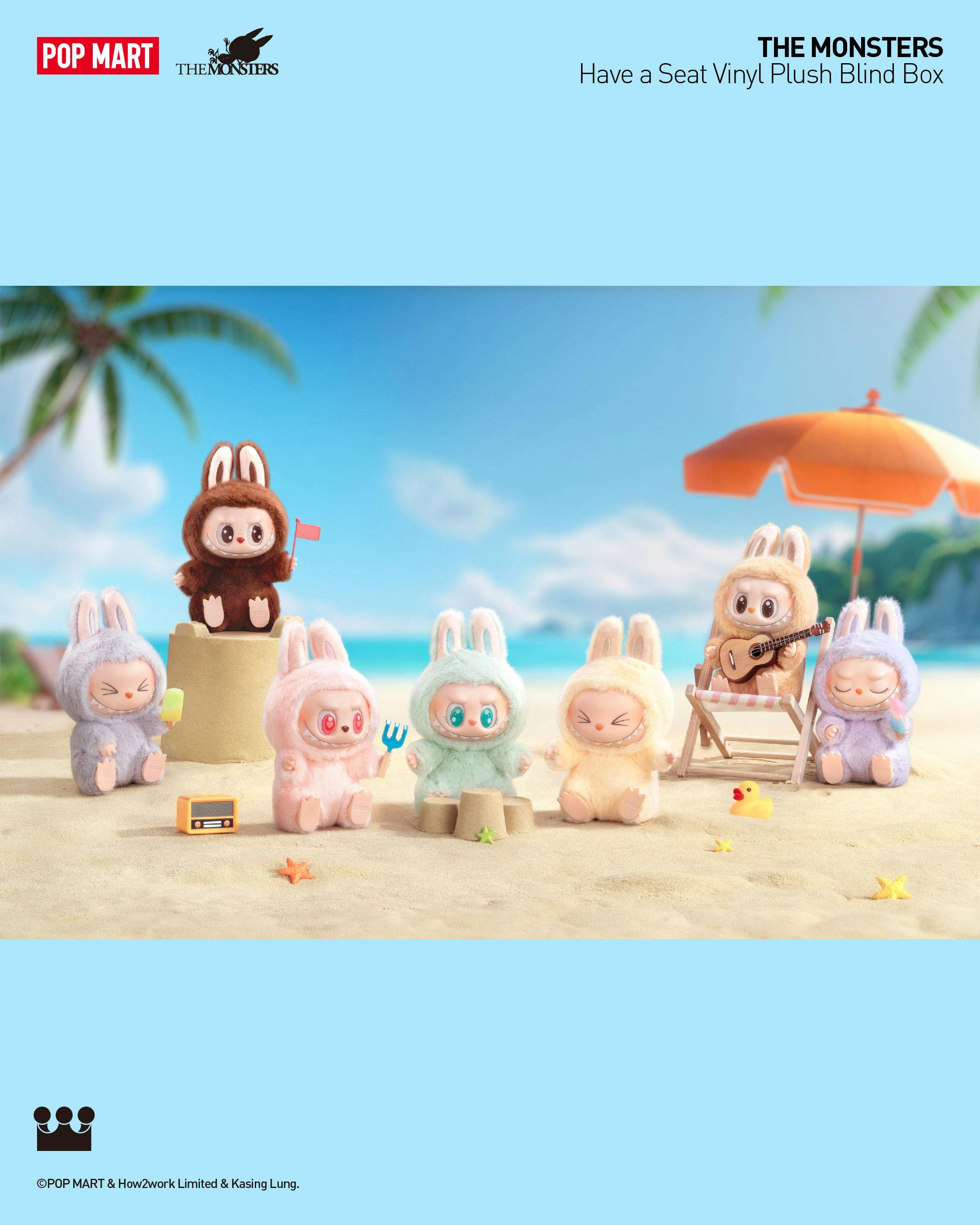 THE MONSTERS - Have a Seat Vinyl Plush Blind Box