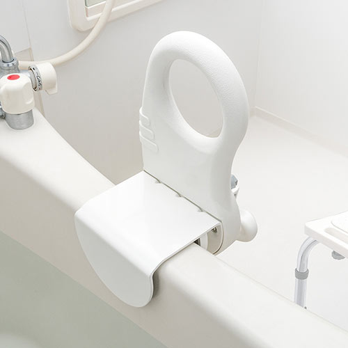 風呂用手すり（取付け幅8cm以下タイプ・浴槽・入浴用・立ち上がり