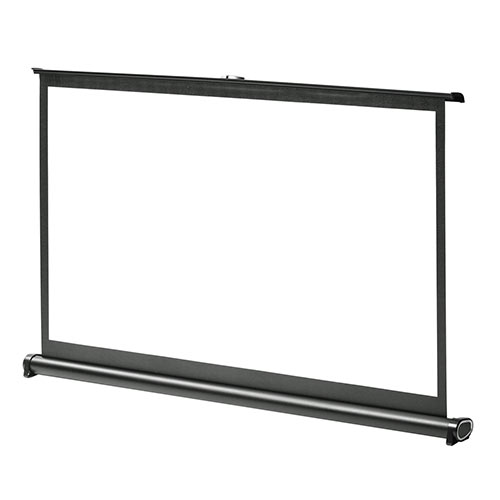 40インチ 卓上スクリーン／16:9／軽量／高さ調整可で設置しやすい