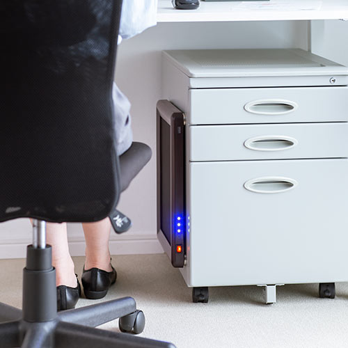 デスクヒーター パネルヒーター マグネット ネジ固定対応 タイマー機能