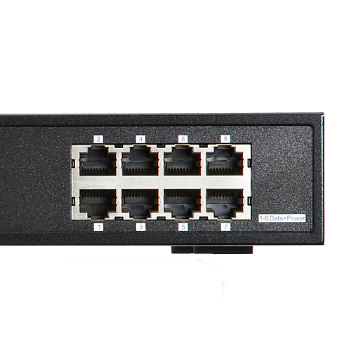 スイッチングハブ(8ポート・ギガビット・PoEプラス・ジャンボフレーム