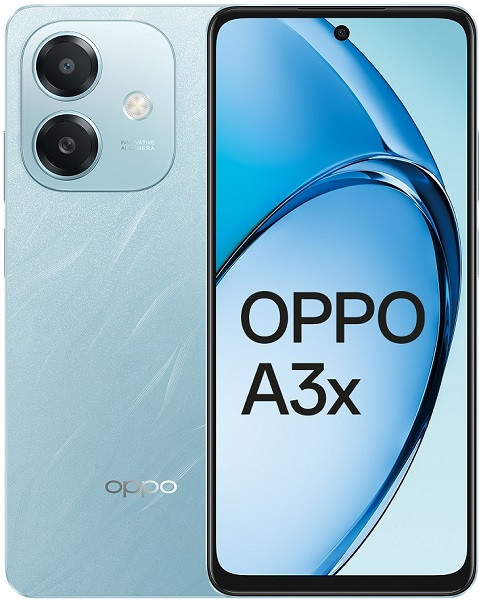 SIMフリー) オッポ Oppo A3x CPH2641 デュアルSIM 128GB オーシャン