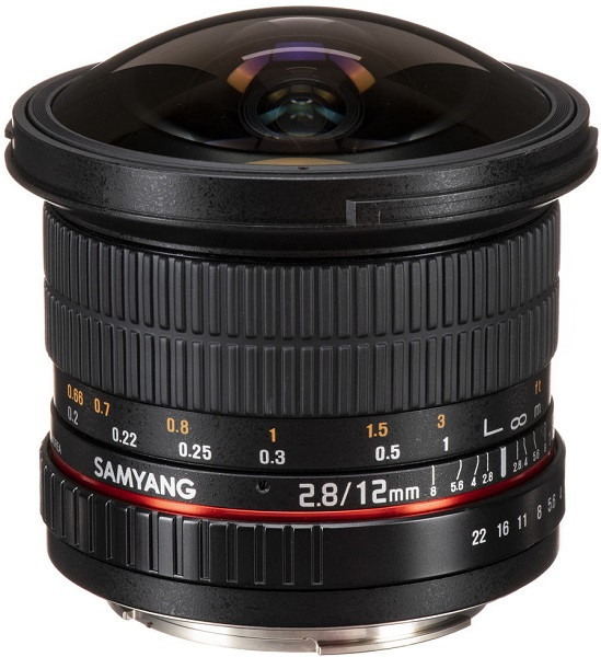 Samyang 12mm T3.1 VDSLR ED AS NCS Fisheye (M4/3)