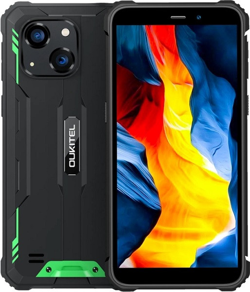 SIMフリー) Oukitel WP32 Rugged Phone デュアルSIM 128GB グリーン