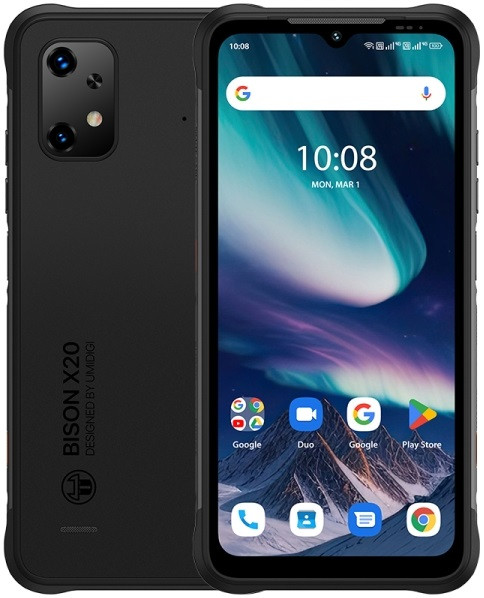 SIMフリー) UMIDIGI BISON X20 デュアルSIM 128GB グラファイト