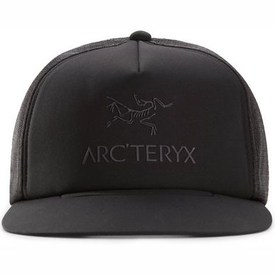 Cap Arc'teryx Logo Trucker Flat Black Unisex | Outdoorsupply.de