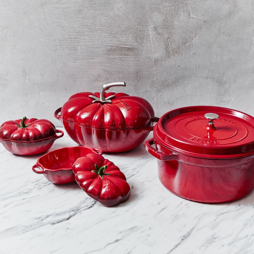 Tomato Cocotte/Dutch Oven 3 Qt – Cherry Red | Staub