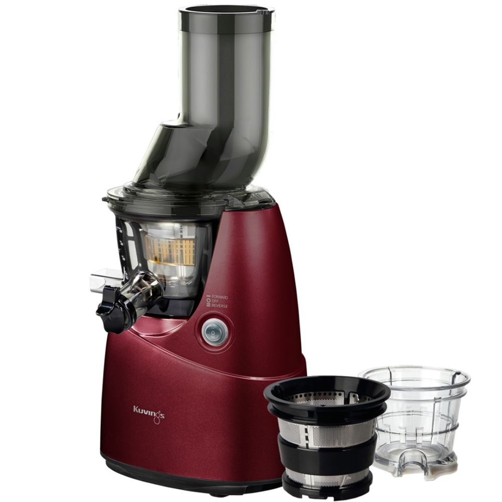 Whole-Fruit Slow Masticating Juicer (Purple Red) | Kuvings Juicer