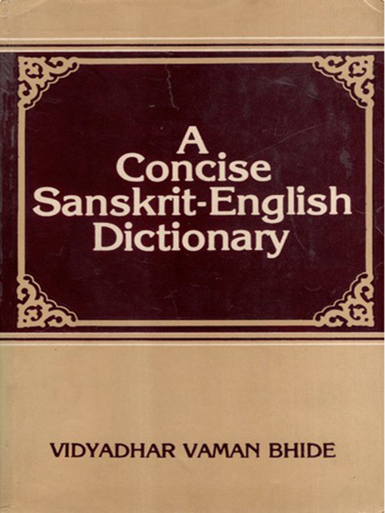 A Concise Sanskrit-English Dictionary | Exotic India Art